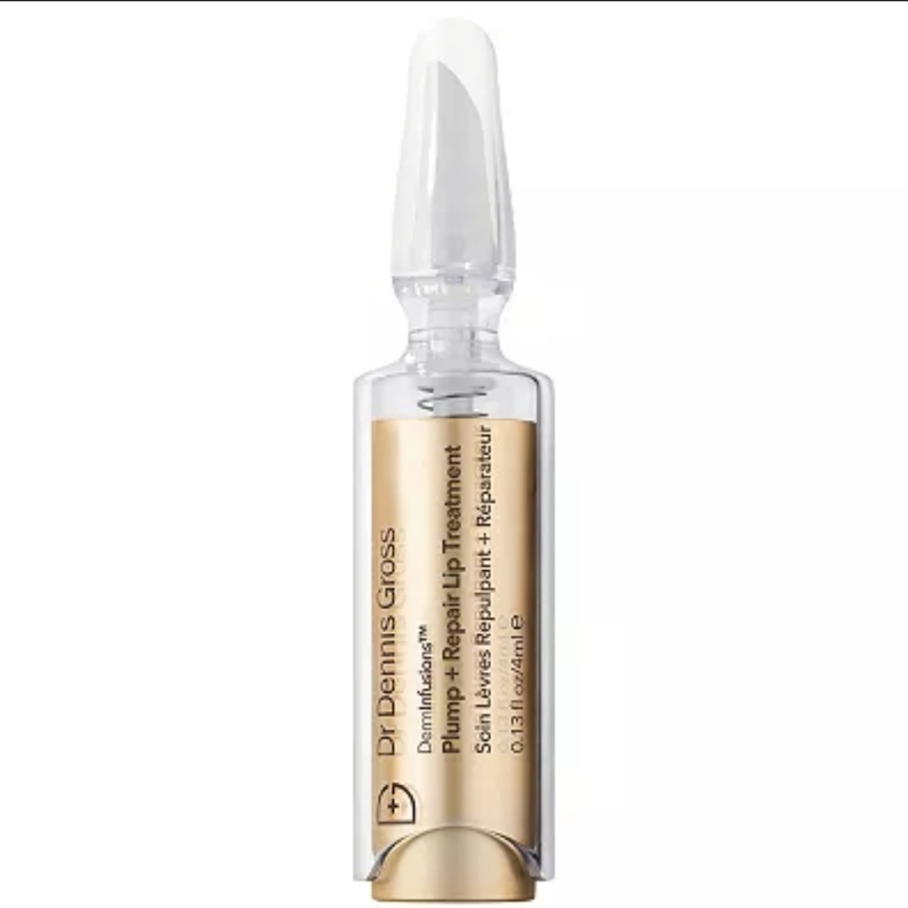 NEW Dennis Gross DermInfusions Plump + Repair Peptide Lip Treatment 4mL